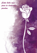 Une rose pour apaiser les tensions